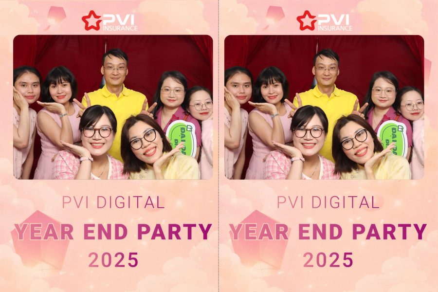 Chupbox Photobooth at LAGARDEN for PVI Year-end party