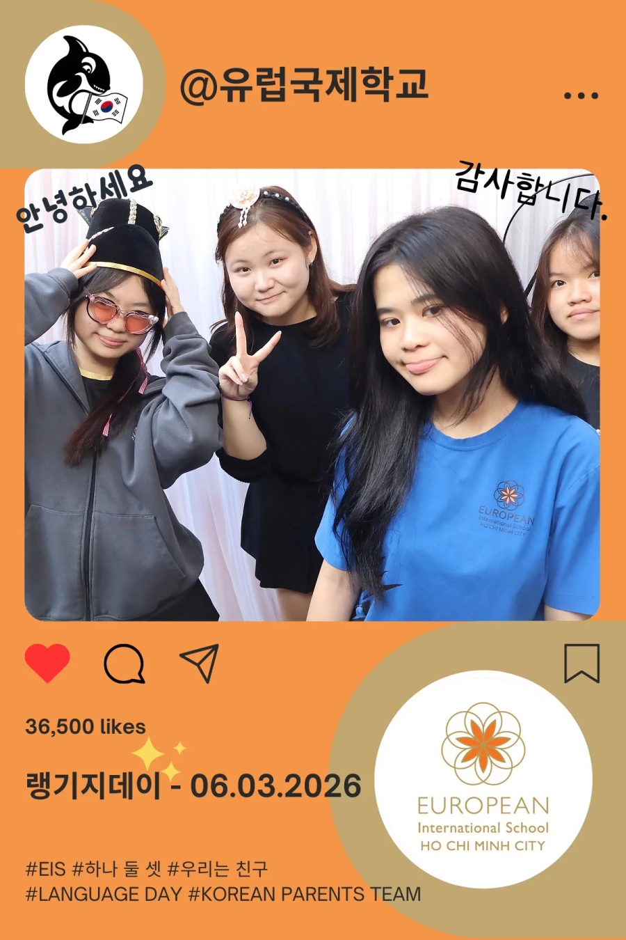 Language Day 2026 at European International School (EIS) in Ho Chi Minh City