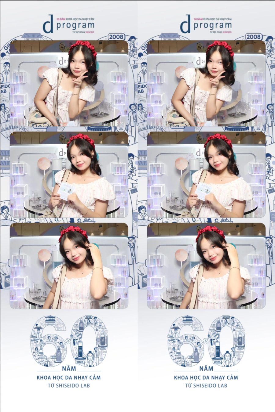 D program by Shiseido 60th Anniversary Promotion at Aeon Mall Tân Phú