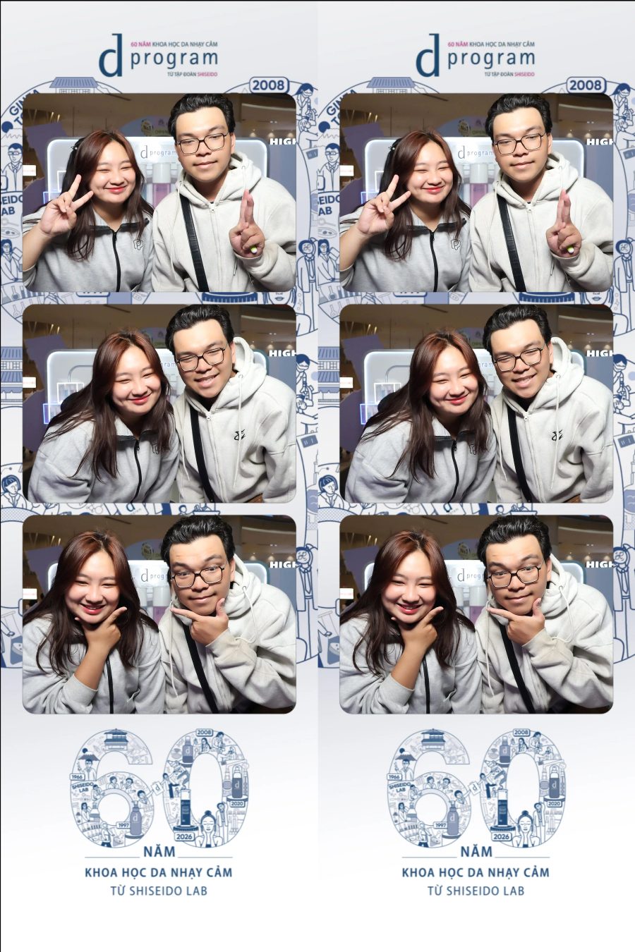 D program by Shiseido 60th Anniversary Promotion at Aeon Mall Tân Phú