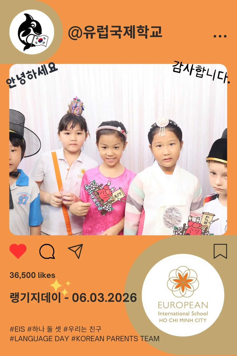 Language Day 2026 at European International School (EIS) in Ho Chi Minh City