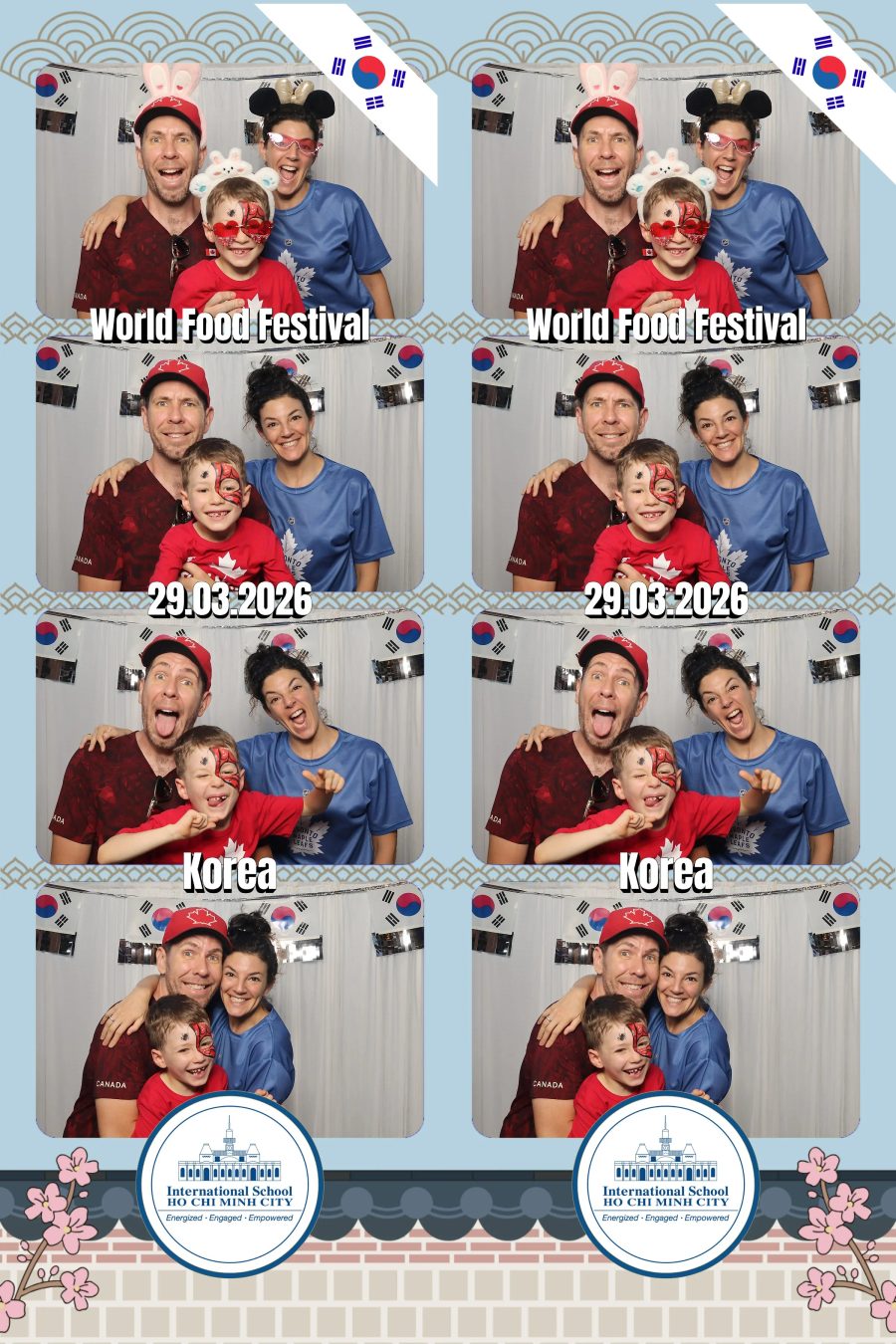 Chupbox Photobooth photos at International School HCMC (ISHCMC)