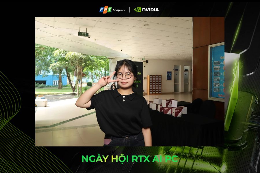 Chupbox Photobooth activity for Nvidia Promotion at University of Information Technology