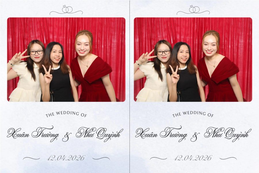 Chupbox Wedding Photobooth for Truong & Quynh at Luxury Palace