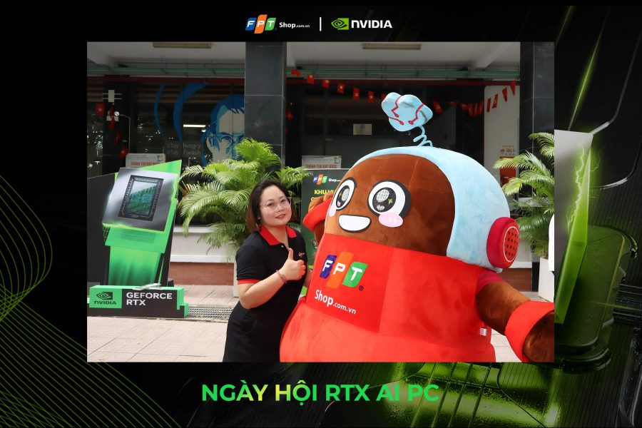 Chupbox Photobooth activity for Nvidia Promotion at University of Economics and Law