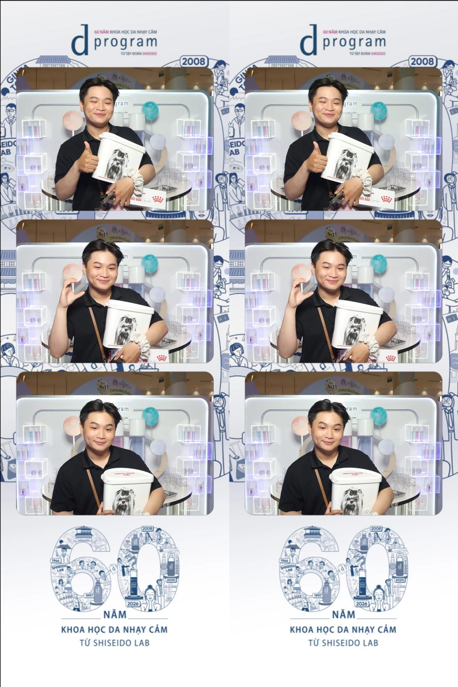 D program by Shiseido 60th Anniversary Promotion at Aeon Mall Tân Phú