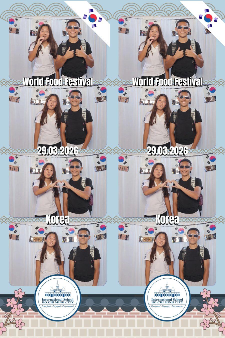 Chupbox Photobooth photos at International School HCMC (ISHCMC)