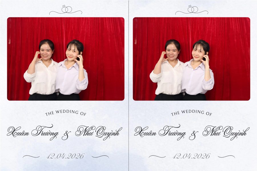 Chupbox Wedding Photobooth for Truong & Quynh at Luxury Palace