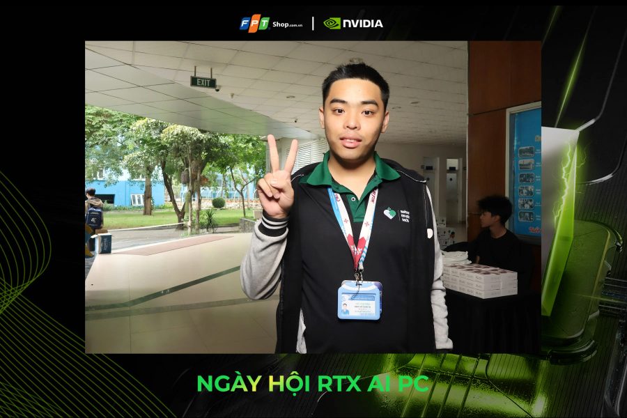Chupbox Photobooth activity for Nvidia Promotion at University of Information Technology