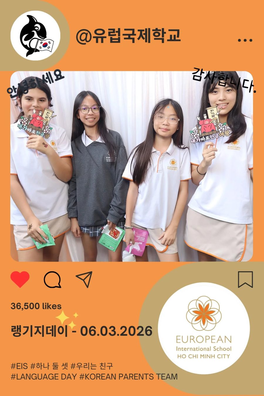 Language Day 2026 at European International School (EIS) in Ho Chi Minh City