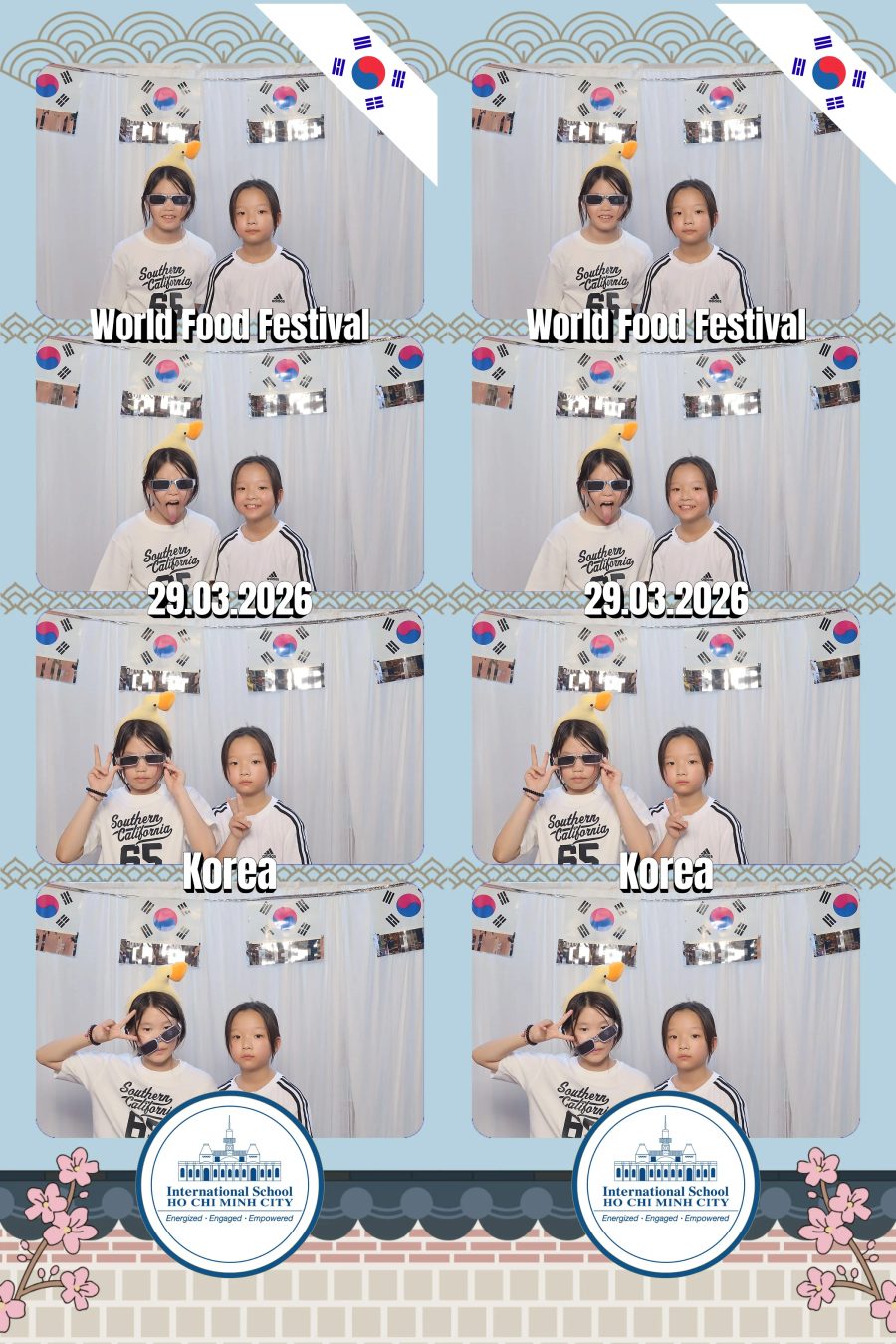 Chupbox Photobooth photos at International School HCMC (ISHCMC)