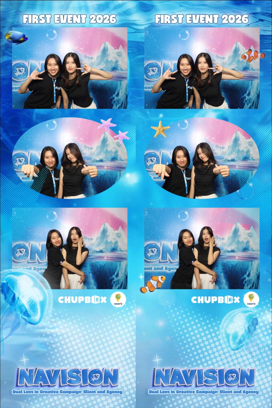 Chupbox Photobooth Photo at FIRST EVENT 2026 of Marketing Club Creatio