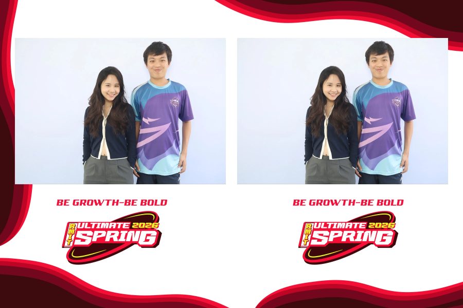 Chupbox Photobooth of RMIT Ultimate Frisbee Club at RMIT university in HCM