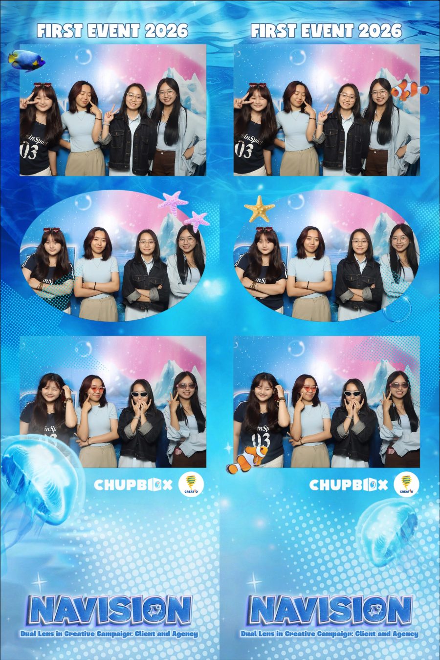 Chupbox Photobooth Photo at FIRST EVENT 2026 of Marketing Club Creatio