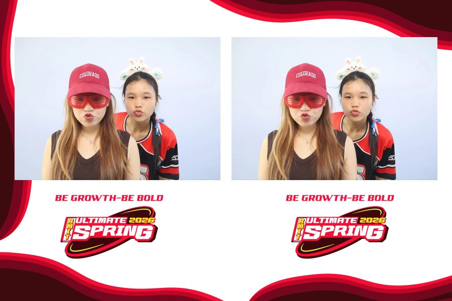 Chupbox Photobooth of RMIT Ultimate Frisbee Club at RMIT university in HCM