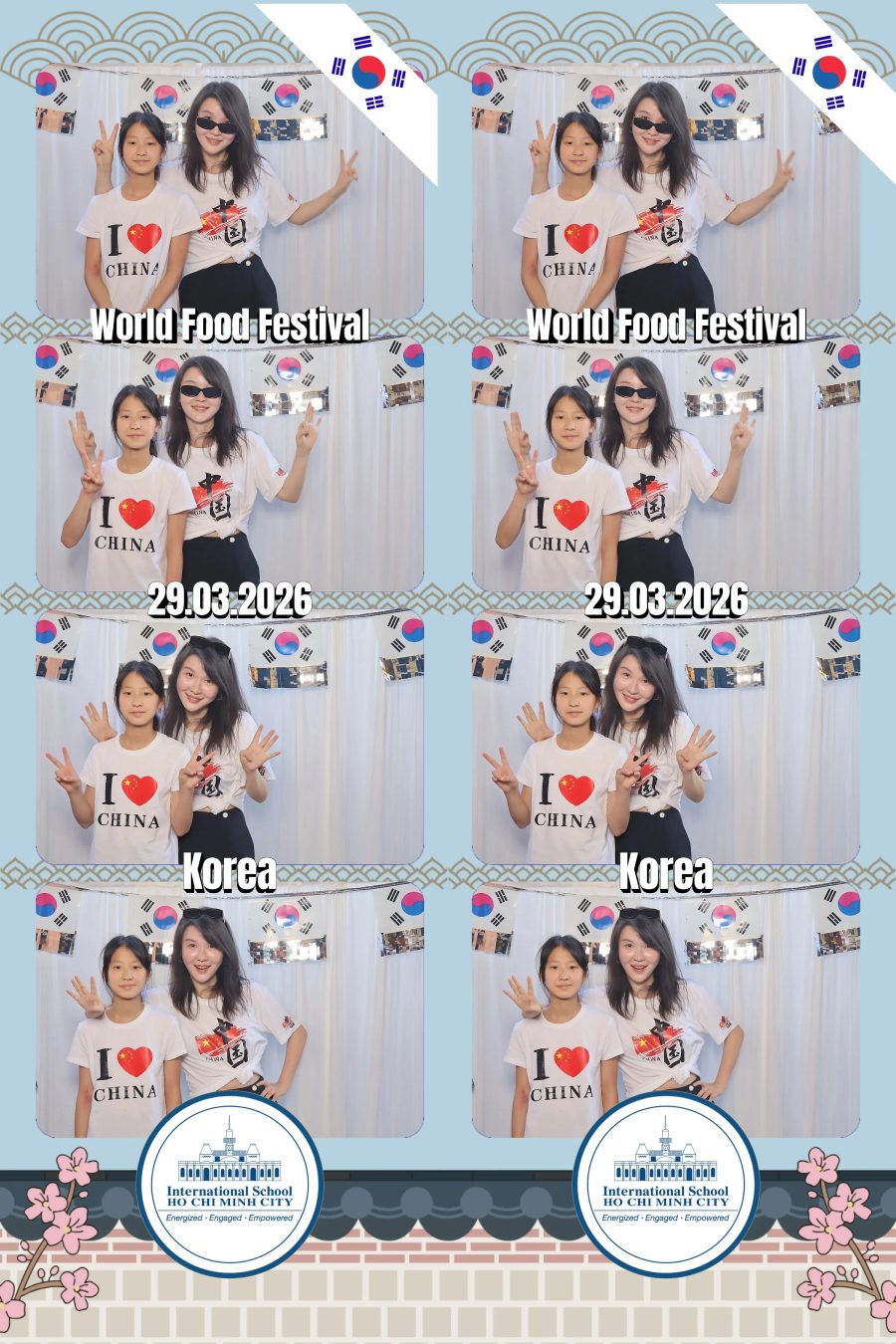 Chupbox Photobooth photos at International School HCMC (ISHCMC)