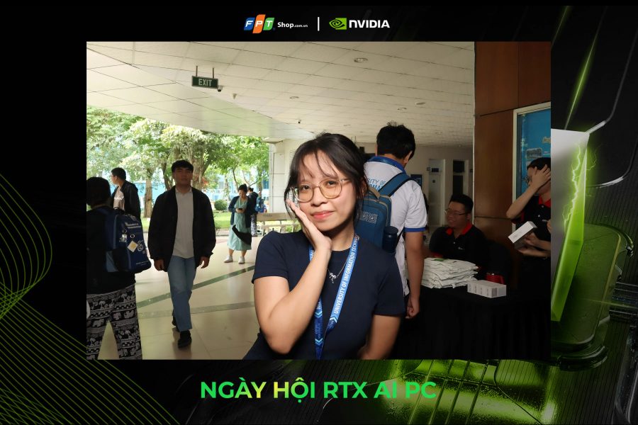 Chupbox Photobooth activity for Nvidia Promotion at University of Information Technology