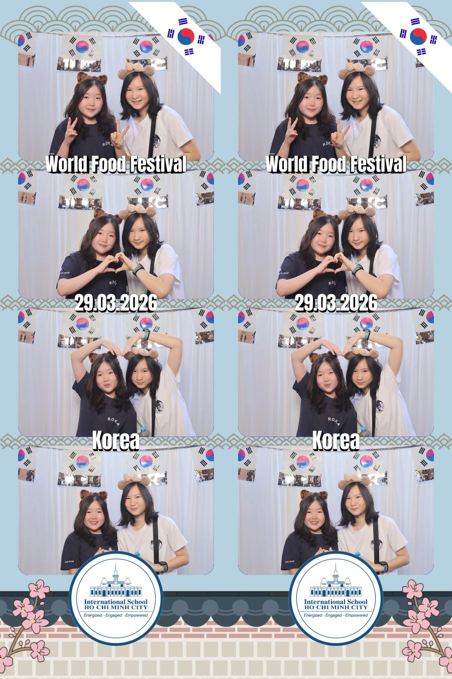 Chupbox Photobooth photos at International School HCMC (ISHCMC)