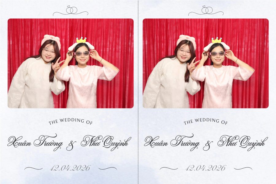 Chupbox Wedding Photobooth for Truong & Quynh at Luxury Palace