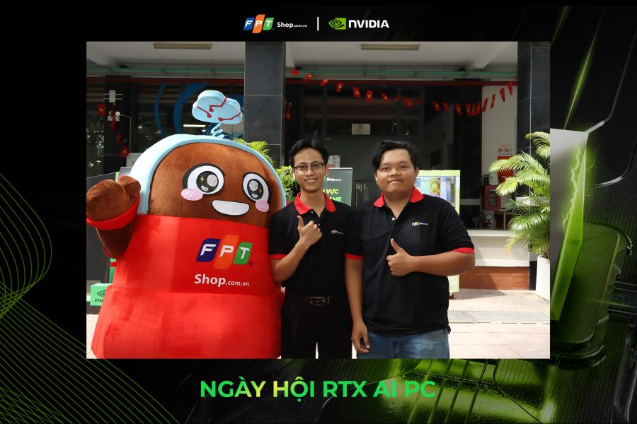 Chupbox Photobooth activity for Nvidia Promotion at University of Economics and Law