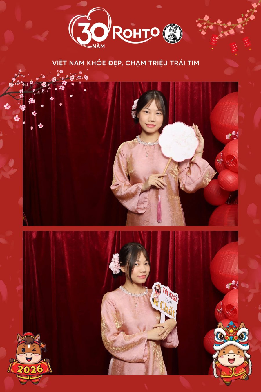 Rohto Vietnam Year-end Party with Chupbox Photobooth