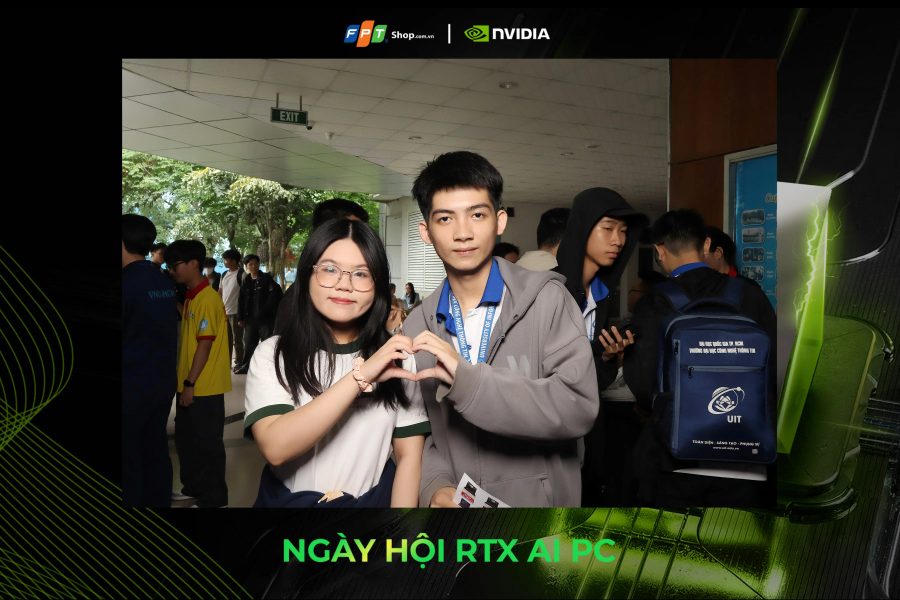 Chupbox Photobooth activity for Nvidia Promotion at University of Information Technology