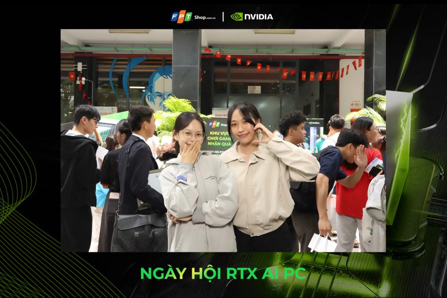 Chupbox Photobooth activity for Nvidia Promotion at University of Economics and Law