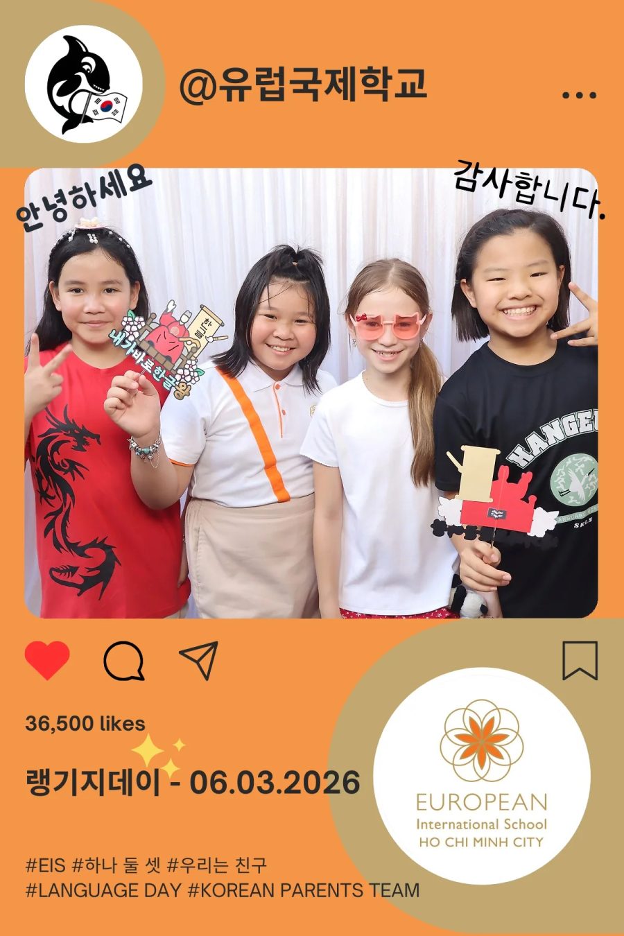 Language Day 2026 at European International School (EIS) in Ho Chi Minh City