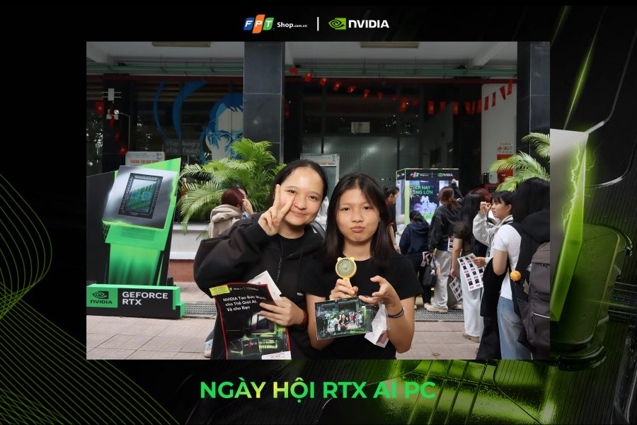 Chupbox Photobooth activity for Nvidia Promotion at University of Economics and Law