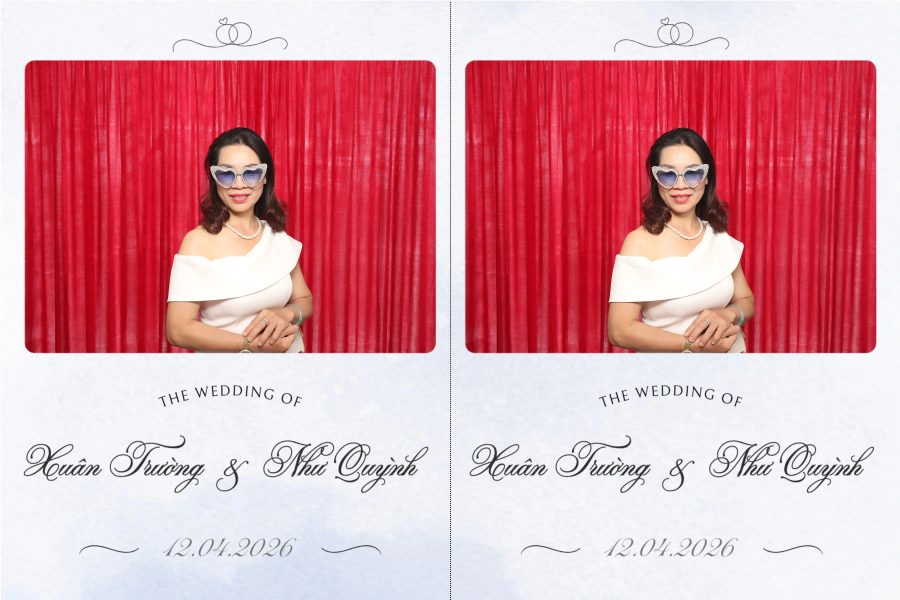 Chupbox Wedding Photobooth for Truong & Quynh at Luxury Palace
