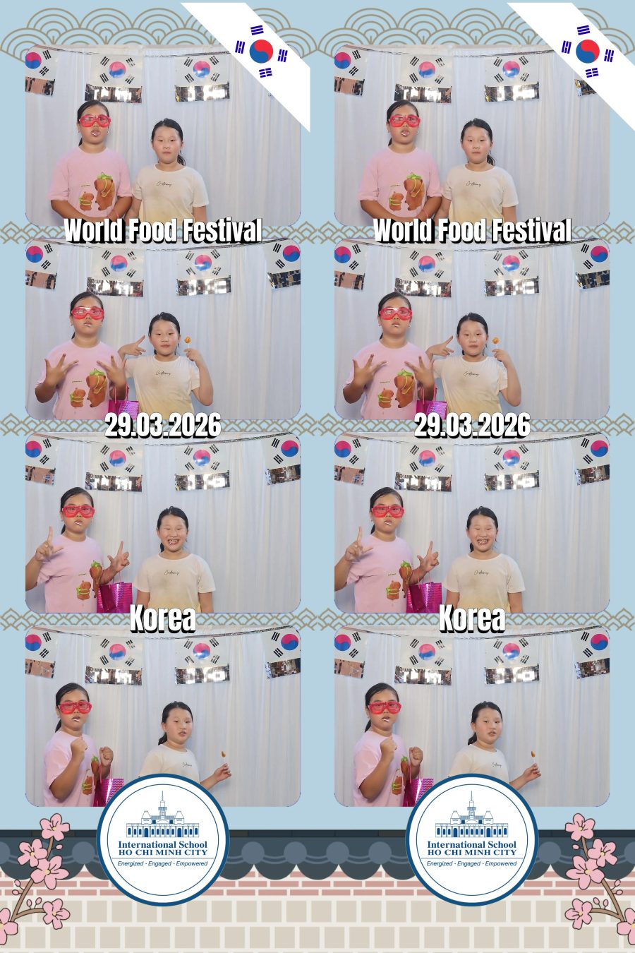 Chupbox Photobooth photos at International School HCMC (ISHCMC)