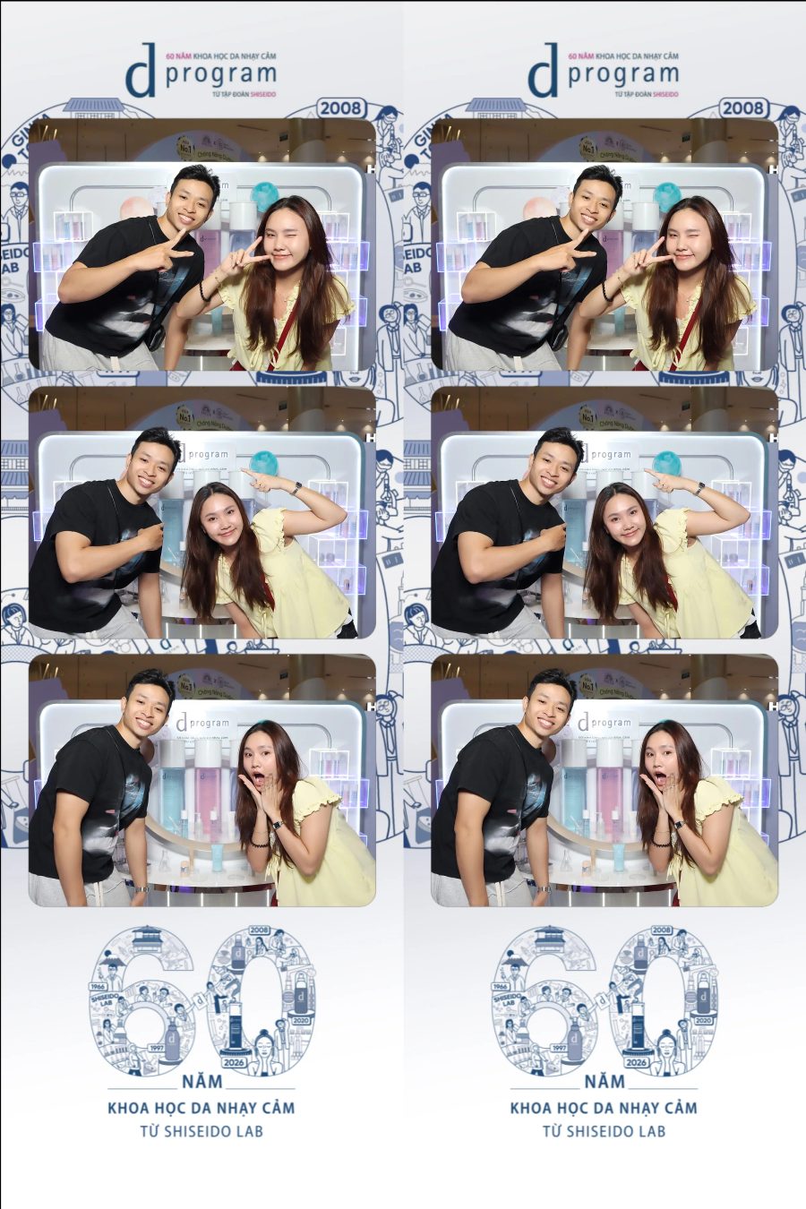 D program by Shiseido 60th Anniversary Promotion at Aeon Mall Tân Phú