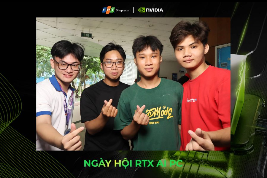 Chupbox Photobooth activity for Nvidia Promotion at University of Information Technology