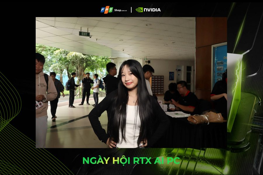 Chupbox Photobooth activity for Nvidia Promotion at University of Information Technology