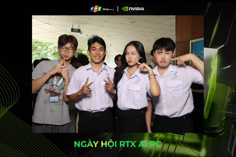 Chupbox Photobooth activity for Nvidia Promotion at University of Information Technology