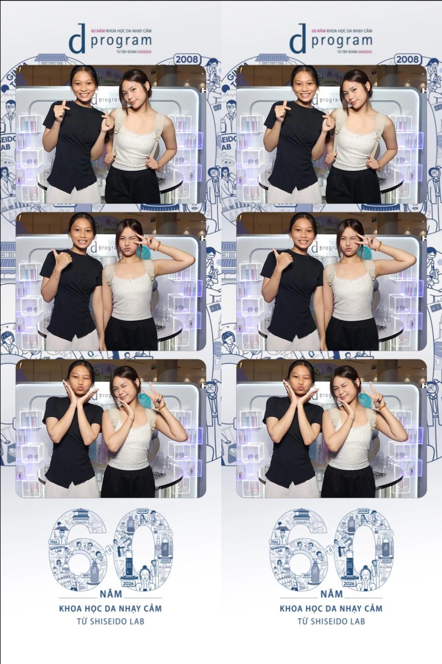 D program by Shiseido 60th Anniversary Promotion at Aeon Mall Tân Phú