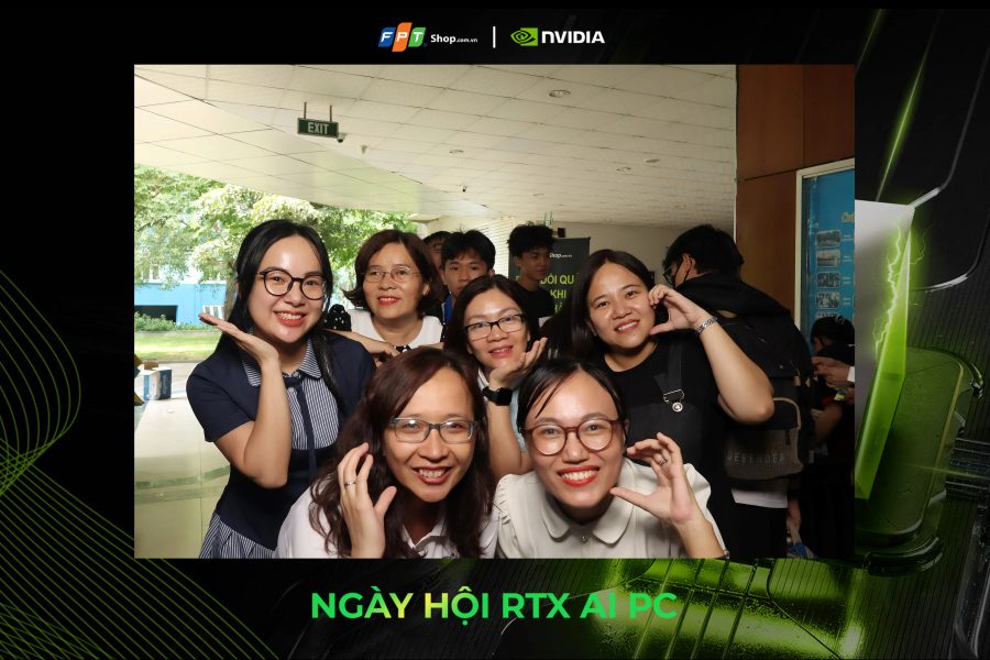 Chupbox Photobooth activity for Nvidia Promotion at University of Information Technology
