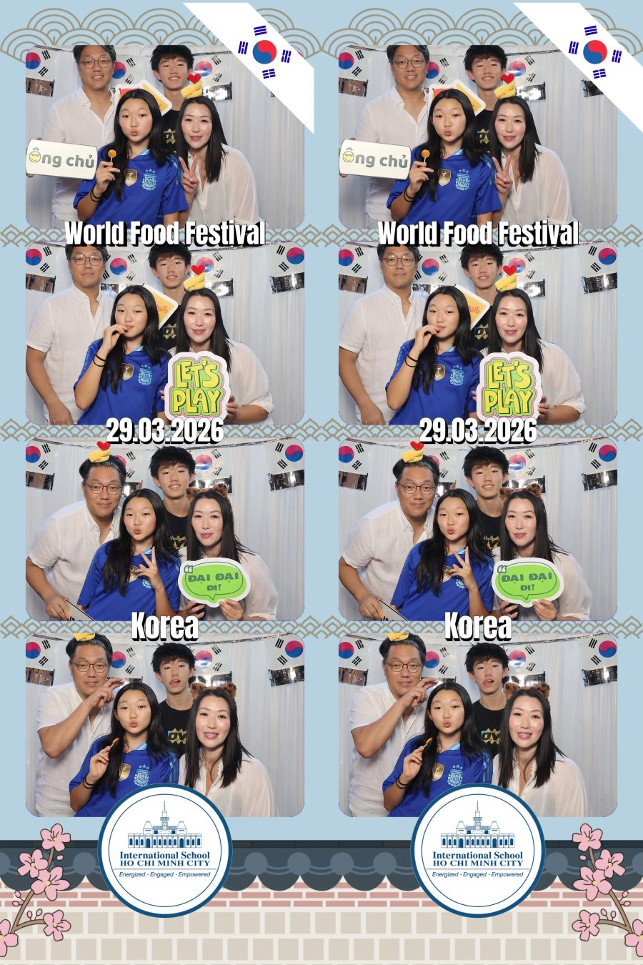 Chupbox Photobooth photos at International School HCMC (ISHCMC)