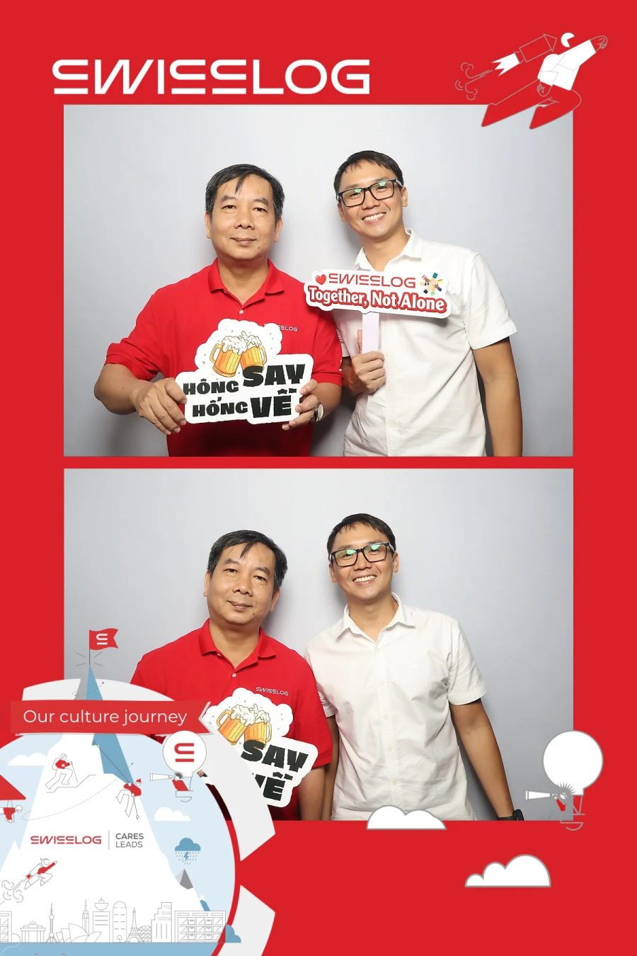 Chupbox Photobooth for Swisslog Year-end Party 2026 by Kuka Vietnam