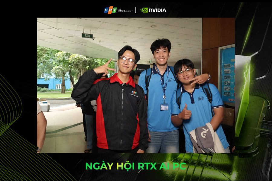 Chupbox Photobooth activity for Nvidia Promotion at University of Information Technology