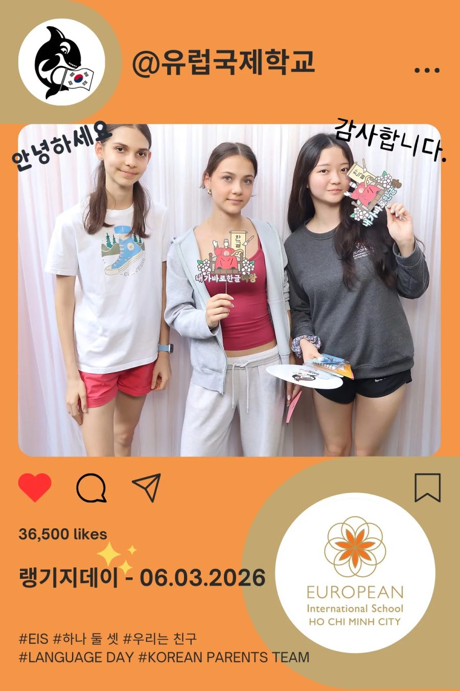 Language Day 2026 at European International School (EIS) in Ho Chi Minh City