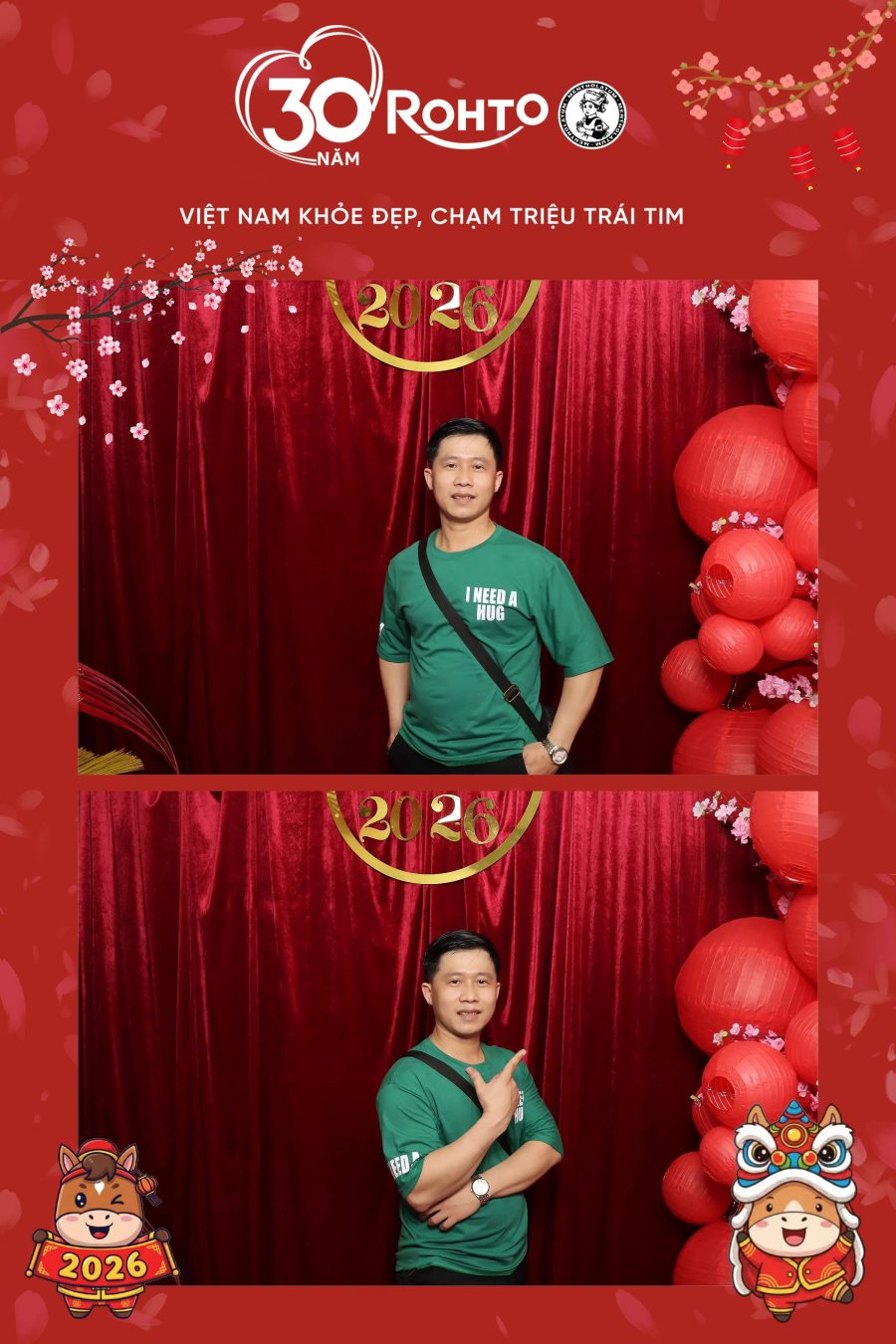 Rohto Vietnam Year-end Party with Chupbox Photobooth