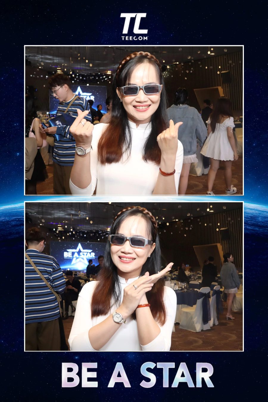 Chupbox Photobooth for Year-end party 2026 of Teecom at Capella Gallery Hall