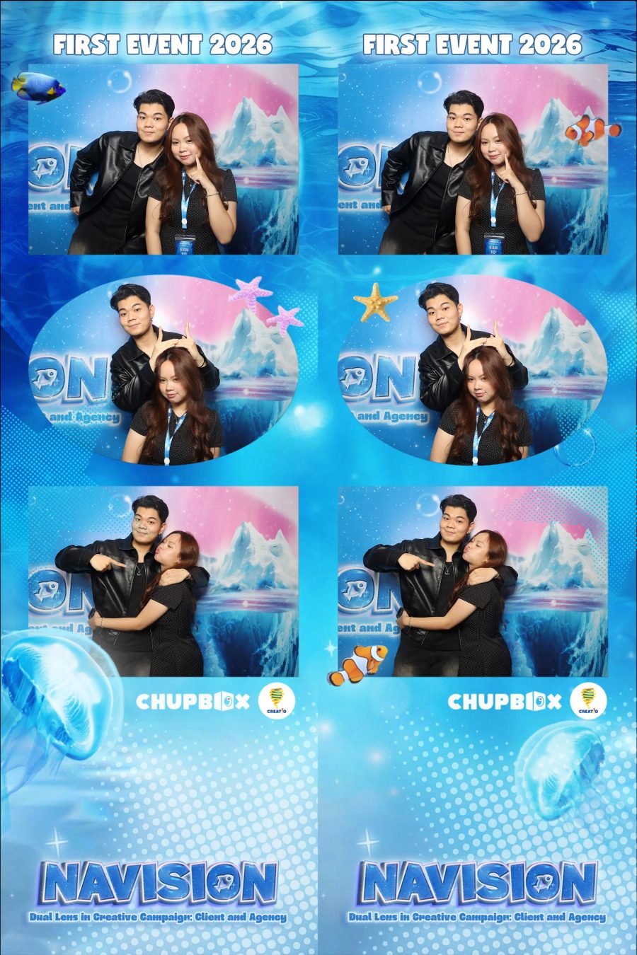 Chupbox Photobooth Photo at FIRST EVENT 2026 of Marketing Club Creatio