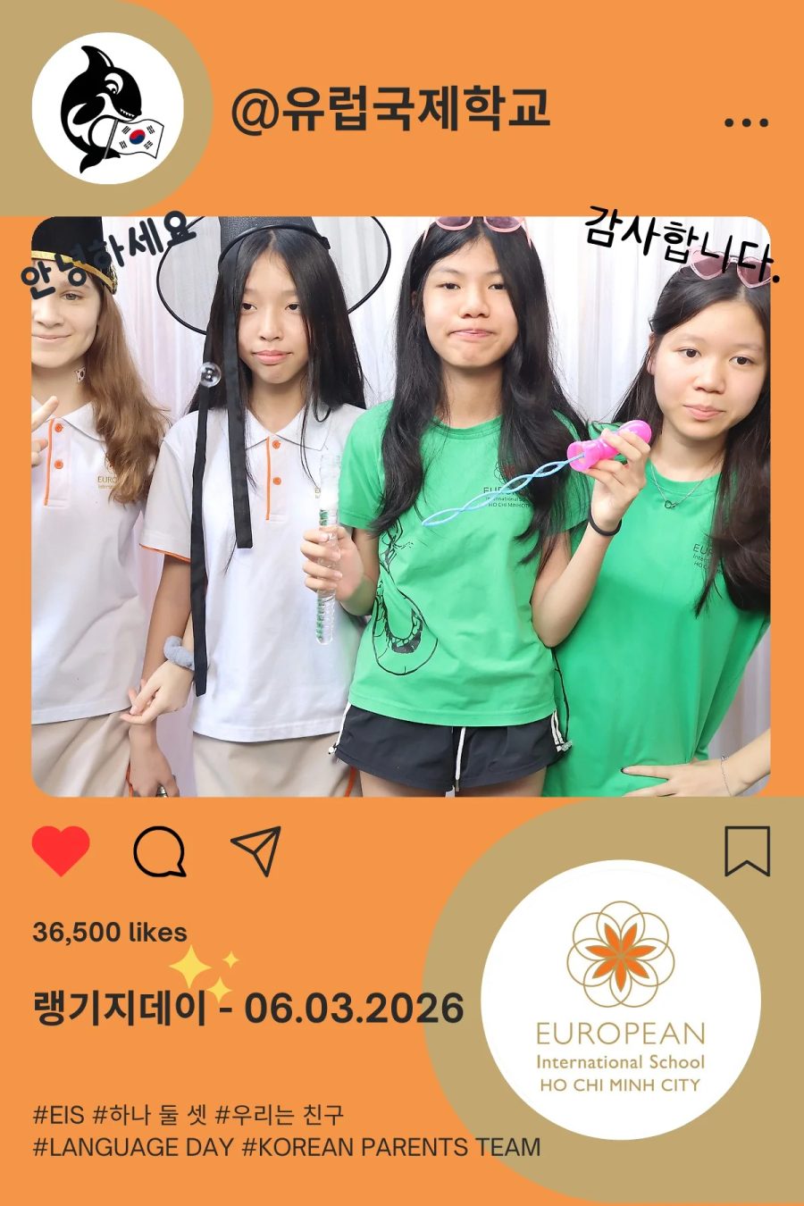 Language Day 2026 at European International School (EIS) in Ho Chi Minh City