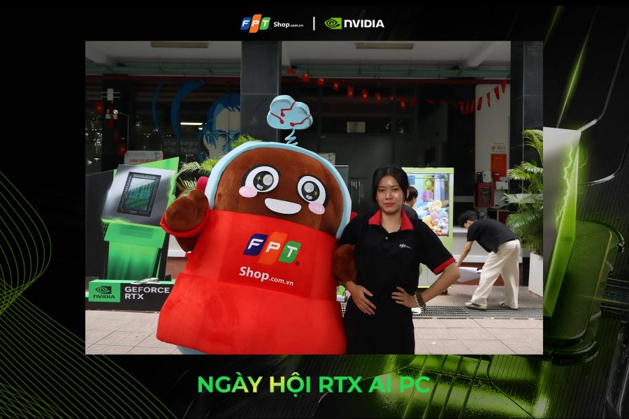 Chupbox Photobooth activity for Nvidia Promotion at University of Economics and Law