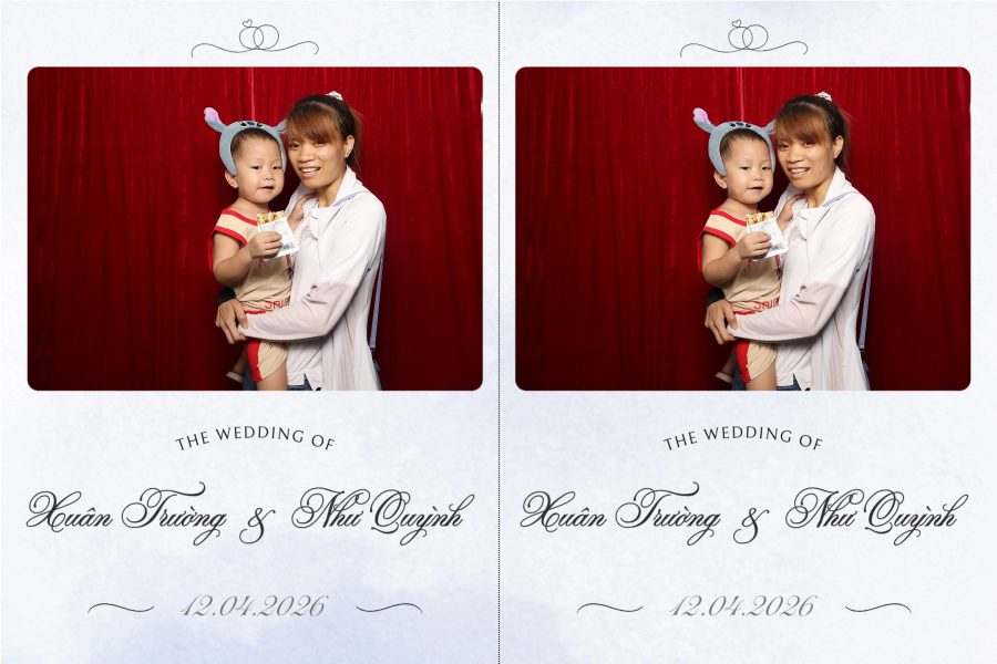 Chupbox Wedding Photobooth for Truong & Quynh at Luxury Palace