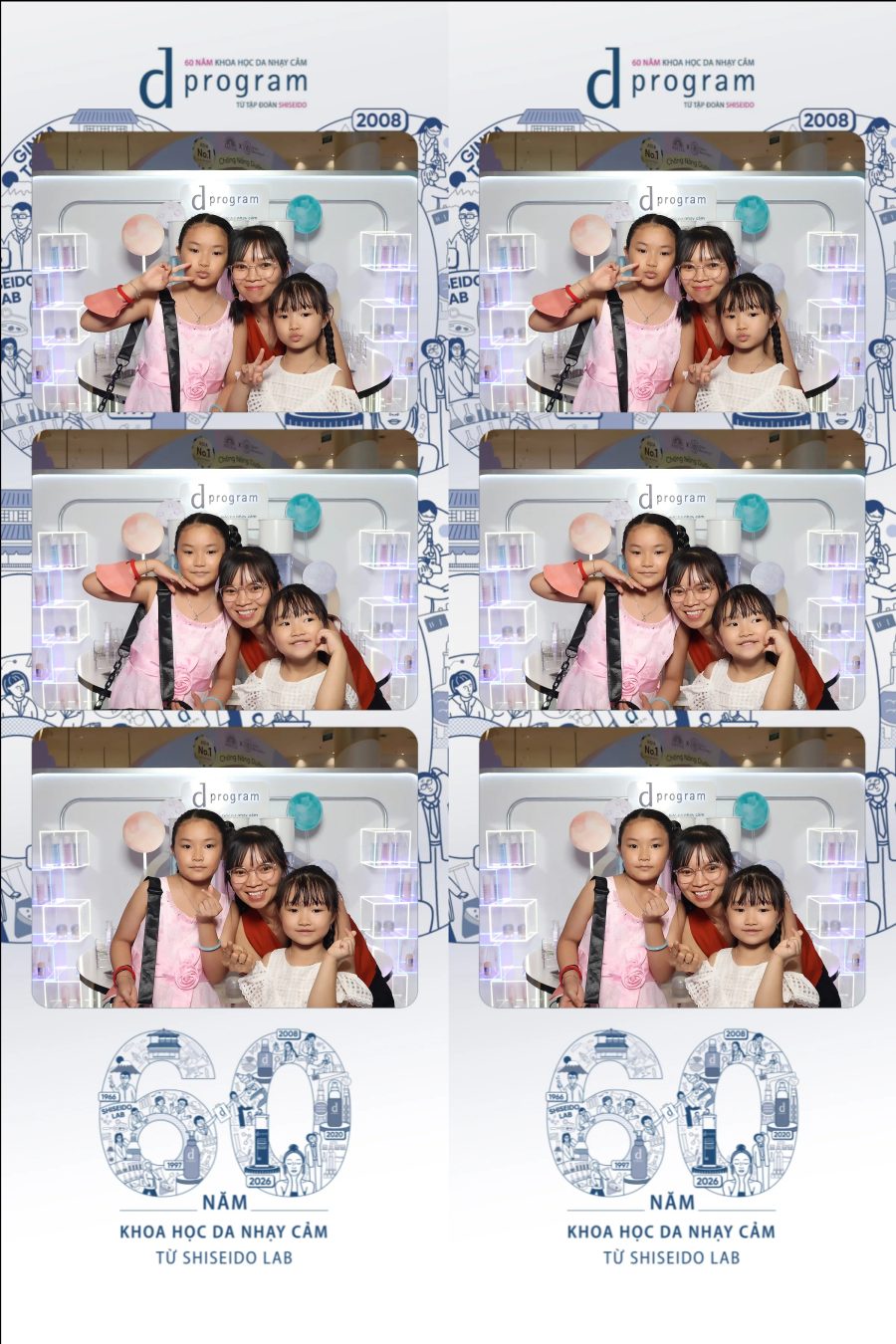 D program by Shiseido 60th Anniversary Promotion at Aeon Mall Tân Phú