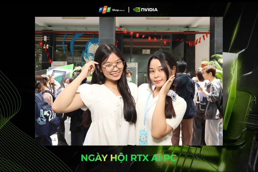 Chupbox Photobooth activity for Nvidia Promotion at University of Economics and Law