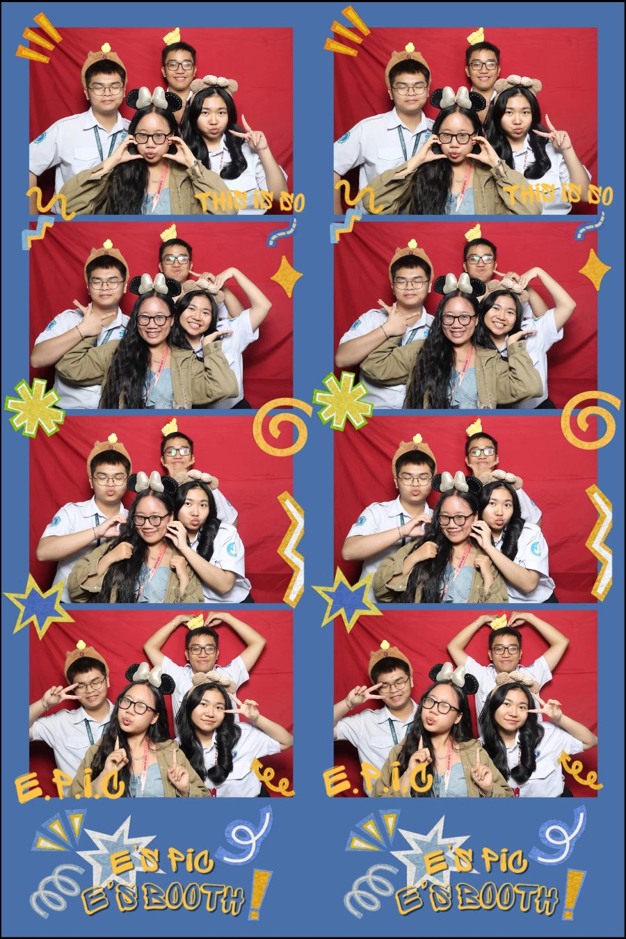 Chupbox Photobooth photo at The EPIC Club of HCMC University of Law